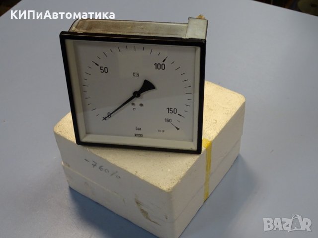 манометър Wika 0-160 Bar KL 1, снимка 7 - Резервни части за машини - 34642211