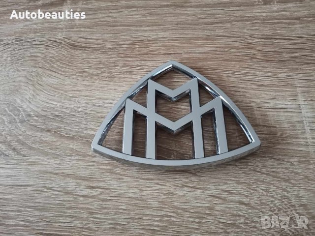Майбах Maybach сребриста задна емблема, снимка 1 - Аксесоари и консумативи - 43868381