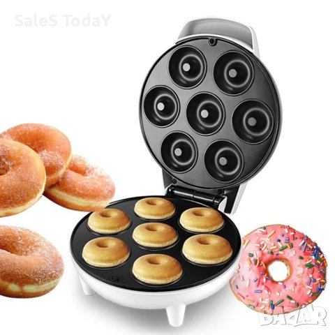 Уред за понички, Donut maker, 7бр., снимка 3 - Гофретници - 43584404