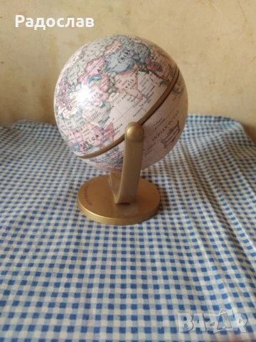 географски глобус за бюро, снимка 2 - Декорация за дома - 53230936