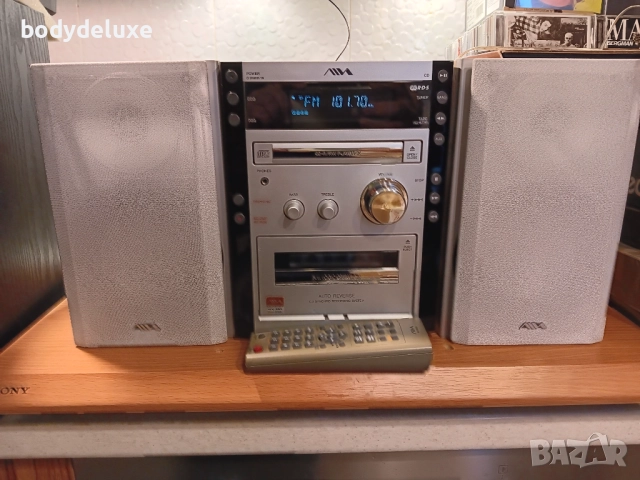 AIWA XR-FA500 аудио система, снимка 2 - Аудиосистеми - 52061012