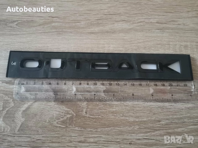 Subaru Outback емблема черен гланц, снимка 5 - Аксесоари и консумативи - 52815059