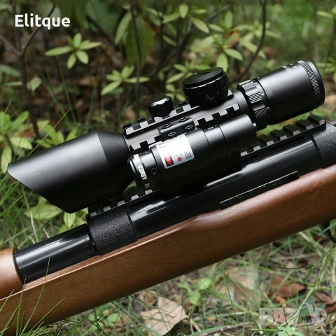 Оптика с лазер, снимка 4 - Оборудване и аксесоари за оръжия - 53106933