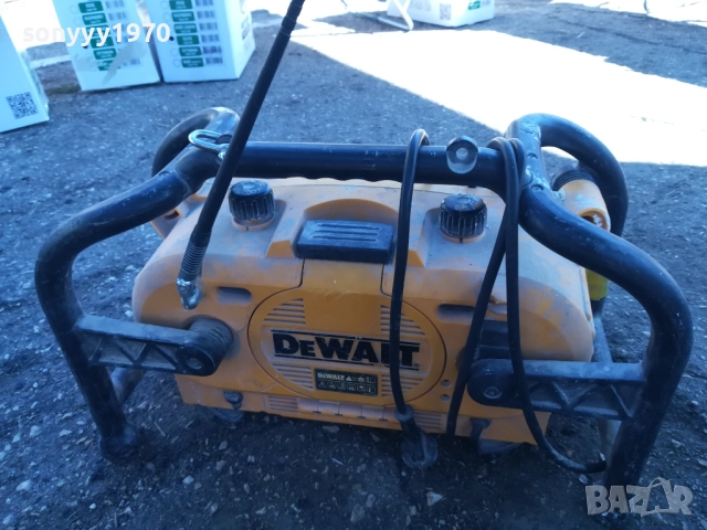 DEWALT-PROFI RADIO 220V-ВНОС SWISS 2009251639М, снимка 14 - Радиокасетофони, транзистори - 51779279