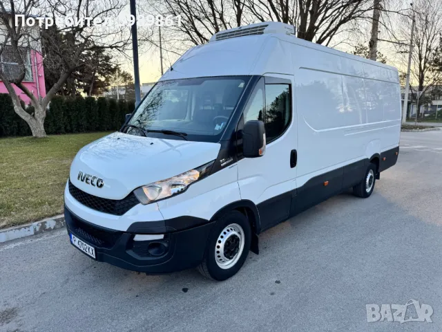 Iveco Daily 3.0 170hp ХЛАДИЛЕН-30!!!СТАЦИОНАР!!!ТОП!!!ОБСЛУЖЕН, снимка 1 - Бусове и автобуси - 49432369