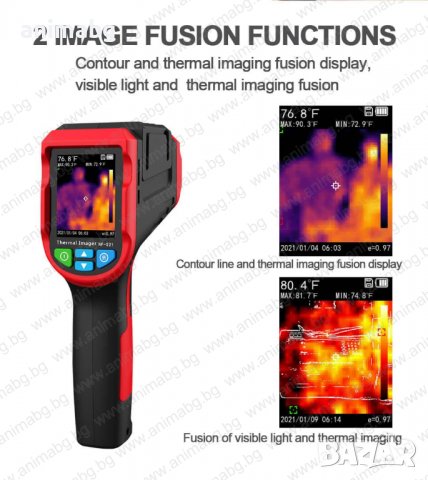 ANIMABG Инфрачервена термовизионна камера, Noyafa, NF-521, 2000 пиксела, NF-521, снимка 7 - Друга електроника - 36996054