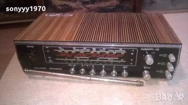 itt schaub-lorenz WEEKEND ELECTRONIC 102-made in germany-, снимка 3 - Радиокасетофони, транзистори - 27873635