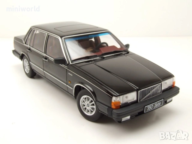 Volvo 760 1985 - мащаб 1:18 на Triple9 моделът е нов в кутия, снимка 8 - Колекции - 53443198