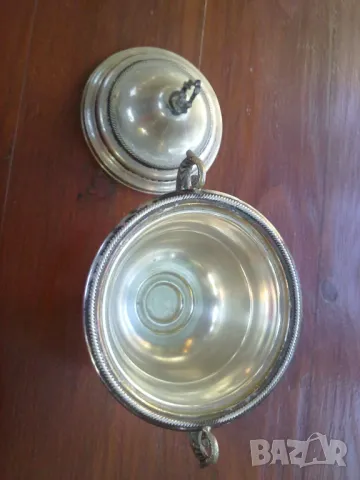 сребърна купа, снимка 2 - Антикварни и старинни предмети - 49296489