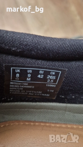 Мъжки обувки Clarks Trigenic TriActive, снимка 7 - Спортно елегантни обувки - 52562185