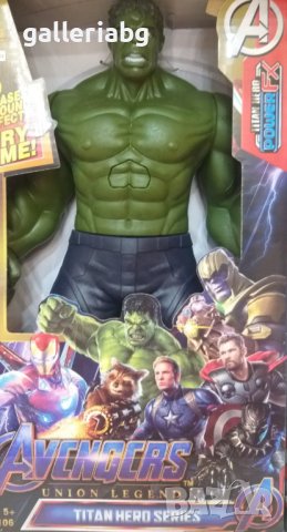 Фигурка на Хълк (Hulk) - Marvel, снимка 1 - Фигурки - 39501871