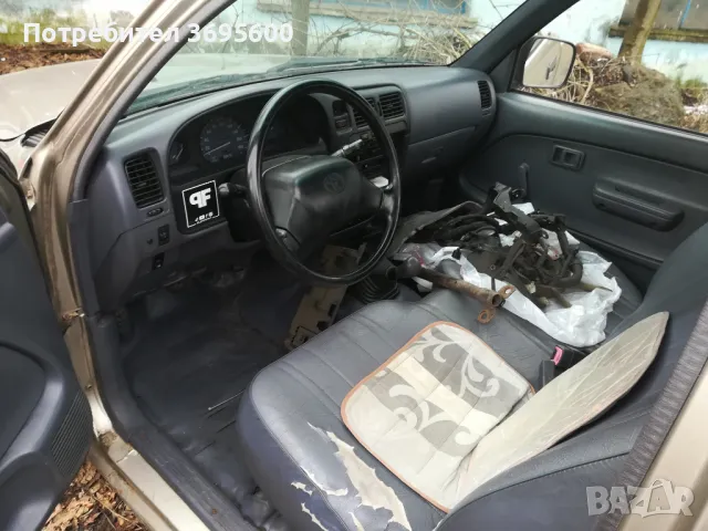 На части Toyota Hilux 2.5 TD Тойота Хайлукс задно предаване пикап, снимка 3 - Автомобили и джипове - 48809063