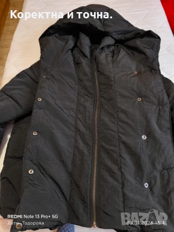 Продавам ново ,черно зимно яке ONLY, снимка 10 - Якета - 53031992