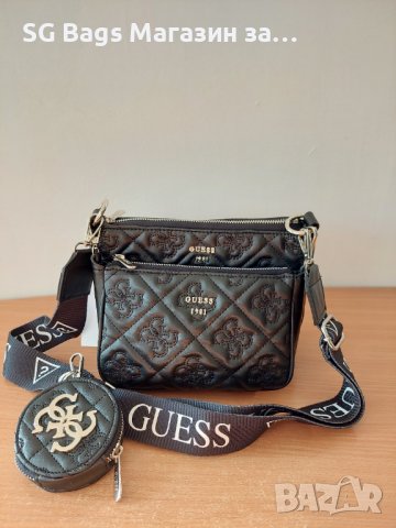 Guess дамска чанта през рамо топ модел код 222, снимка 5 - Чанти - 38530803