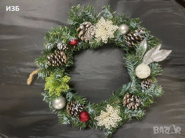Коледни венци, снимка 3 - Декорация за дома - 52727602