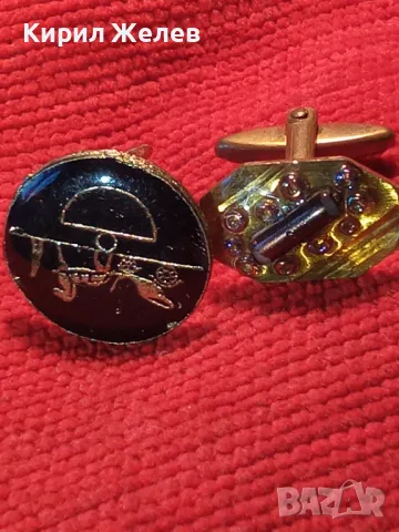 ДВЕ СТАРИ КОЛЕКЦИОНЕРСКИ ЗЛАТИСТИ РЕТРО КОПЧЕТА За РЪКАБЕВИ БУТОНЕЛИ 45674, снимка 9 - Антикварни и старинни предмети - 47123111