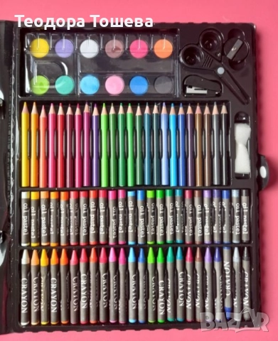 Комплект за рисуване 150части, снимка 7 - Рисуване и оцветяване - 52521949