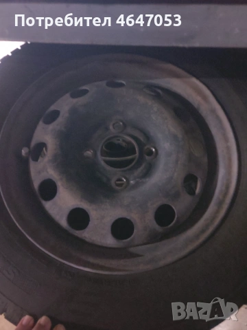 гуми зими с метални джанти за форд, снимка 3 - Гуми и джанти - 53029431