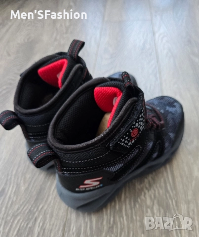 Skechers Lights - светещи боти обувки, снимка 7 - Детски маратонки - 51815955