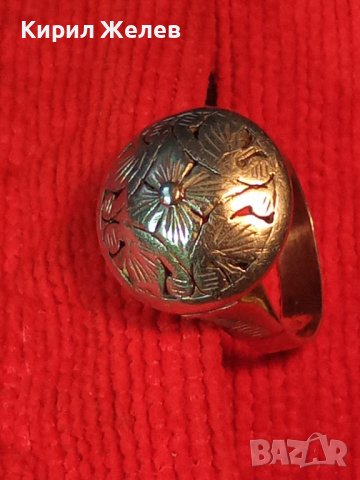 19 Век ФЛОРАЛЕН СРЕБЪРЕН ПРЪСТЕН РЪЧНО ОРНАМЕНТИРАН Висока ПРОБА СРЕБРО КНЯЖЕСТВО БЪЛГАРИЯ 35037, снимка 17 - Антикварни и старинни предмети - 39547822