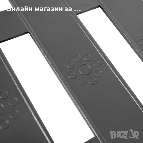 Декоративна ограда за цветя и тревни площи 20x15 cm, комплект 10бр, Сив, снимка 6 - Огради и мрежи - 53232335