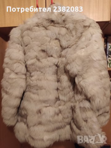 палто сребърна лисица, снимка 2 - Палта, манта - 35621281