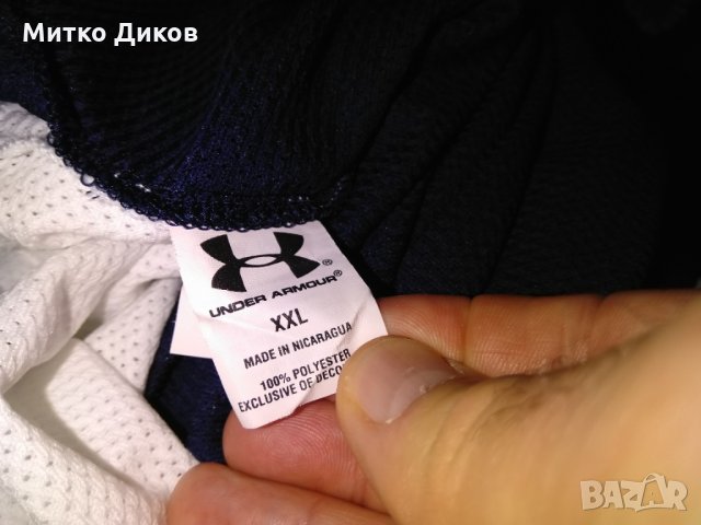 Under Armour реверсабле две лица  баскетболен потник размер ХХЛ, снимка 13 - Баскетбол - 33622563