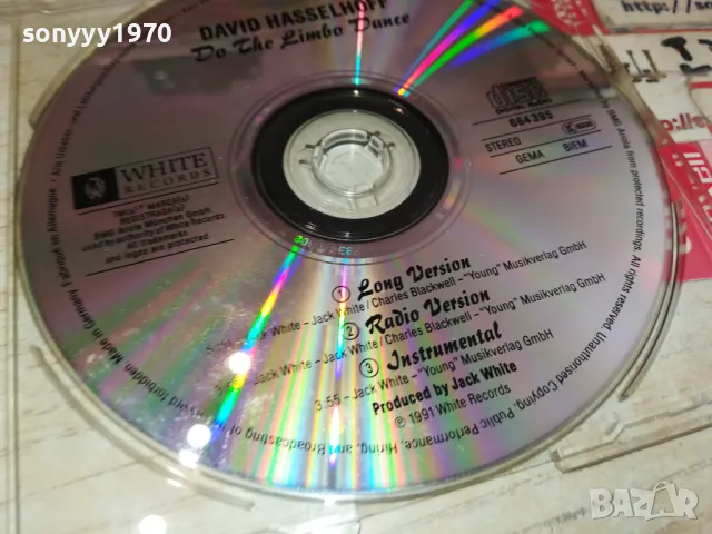 DAVID HASSELHOFF CD-ВНОС GERMANY 1305252227, снимка 11 - CD дискове - 50277441