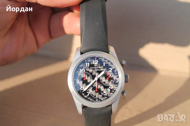 Швейцарски мъжки часовник ''Girard Perregaux F1-047 Ferrari 4955'', снимка 2 - Мъжки - 49304836