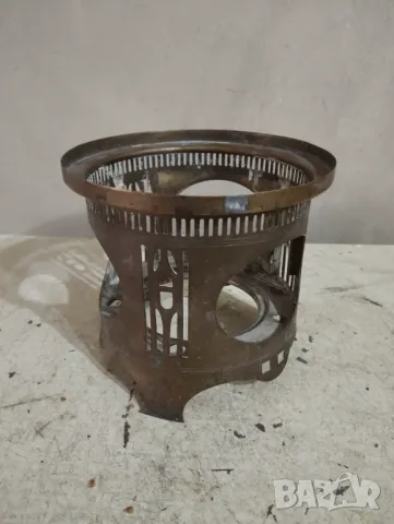 Месингов съд арт деко, снимка 2 - Антикварни и старинни предмети - 48250307
