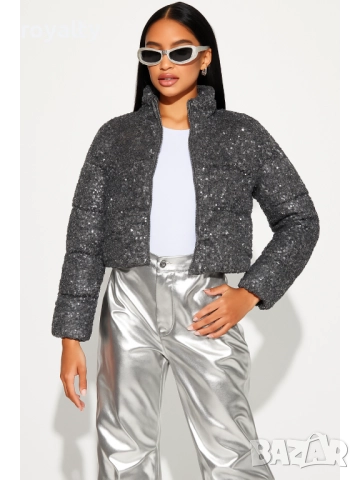 Дамско Яке С Две Лица , снимка 2 - Якета - 52221374