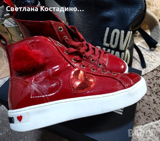 Нови кецове Love Moschino , снимка 2 - Кецове - 43855096
