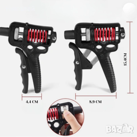 Уред за тренировка на ръце и предмишници Hand-Muscle Developer, снимка 3 - Фитнес уреди - 53233736