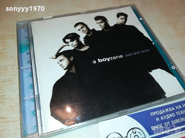 BOYZONE ORIGINAL CD 1703230926, снимка 6 - CD дискове - 40030385