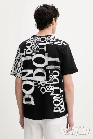 DESIGUAL НОВА Оригинална мъжка тениска-размер L, снимка 7 - Тениски - 51812639