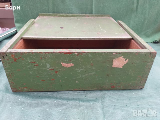 Стар дървен куфар кутия, снимка 10 - Куфари с инструменти - 32670860