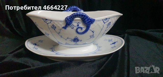 Уникална порцеланова сосиера, снимка 2 - Сервизи - 53069273