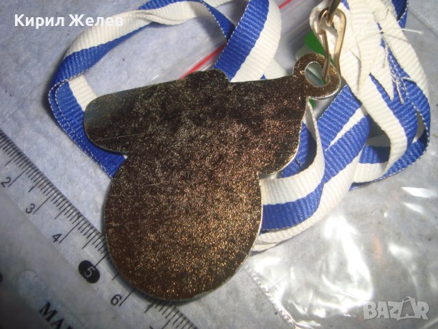 ПОЗЛАТЕН СПОРТЕН КОЛЕКЦИОНЕРСКИ МЕДАЛ с ЛЕНТА 30636, снимка 2 - Антикварни и старинни предмети - 37954922