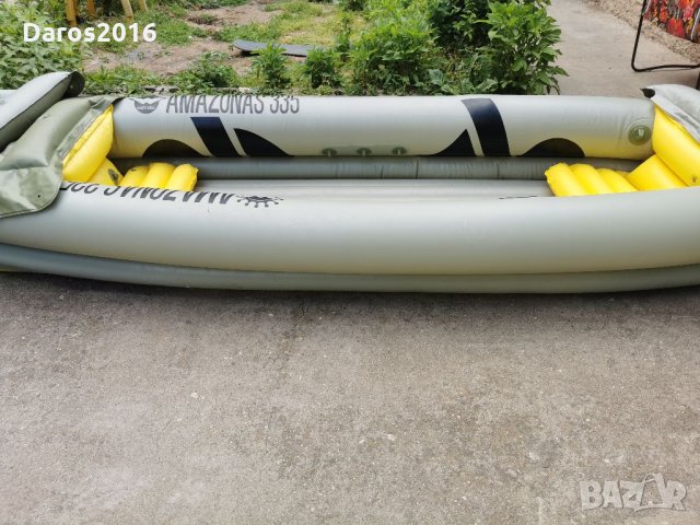 Надуваемо кану Amazonas 335, снимка 11 - Водни спортове - 33140427