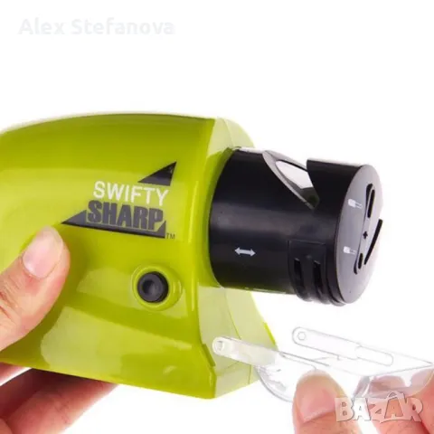 Многофункционално електрическо точило Swifty Sharp, снимка 8 - Аксесоари за кухня - 47765345