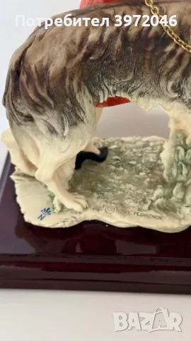 Статуетка от Джузепе Армани /1997/ Флоренция , снимка 6 - Антикварни и старинни предмети - 49571222