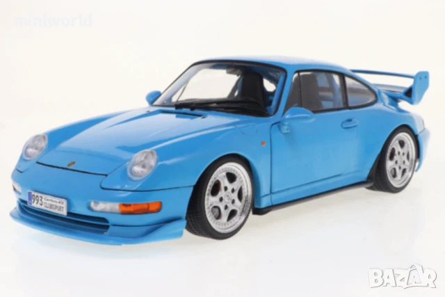 Porsche 911 (993) Clubsport 1997 - мащаб 1:18 на Solido моделът е нов в кутия