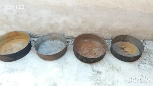 масивни метални тави за агнета, лютеници манджи , снимка 2 - Антикварни и старинни предмети - 47906556
