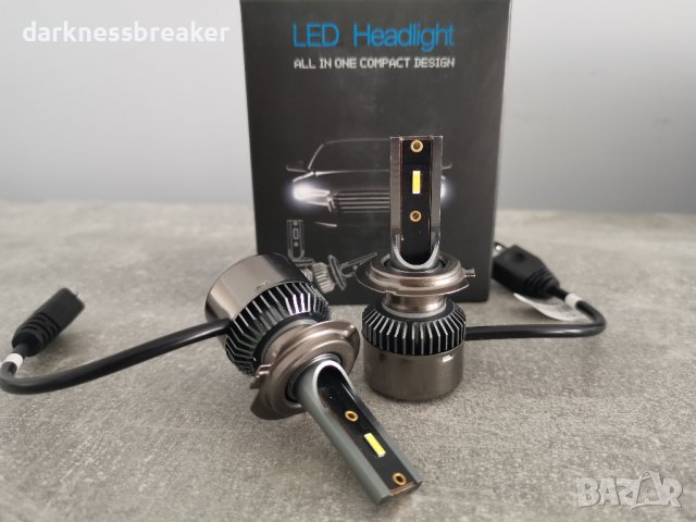 LED крушки за основни фарове H1 Н7 Н11 НВ3 НВ4 M-Tech LSF, снимка 5 - Аксесоари и консумативи - 38414600