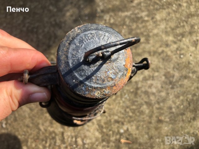 стар газен фенер - мини "FEUERHAND SUPER BABY"175 - W. GERMANY, снимка 9 - Антикварни и старинни предмети - 43350019
