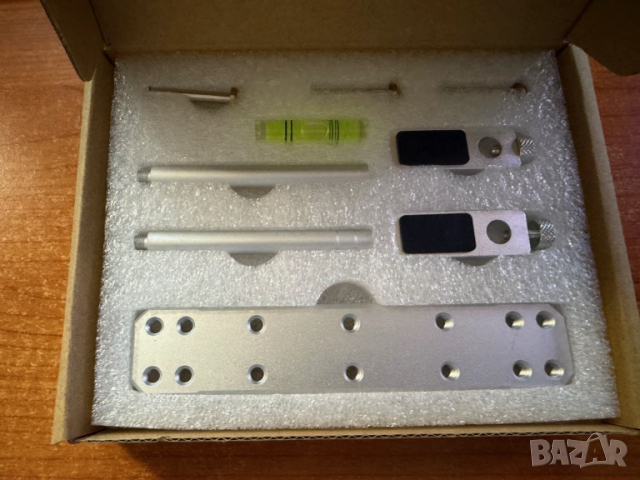 Алуминиев GPU Holder, Graphics Card Holder, Card Sag Holder Support, Height-Adjustable, FAN Install, снимка 3 - Други - 52181451