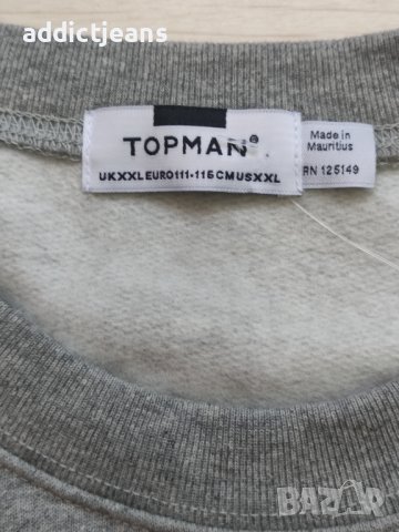 Мъжка блуза Topman размер XXL, снимка 4 - Блузи - 43447764