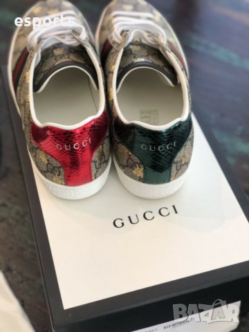 $778 Мъжки кецове Gucci Supreme Bee 45 EU,11 UK,11.5 US, снимка 2 - Кецове - 32968438