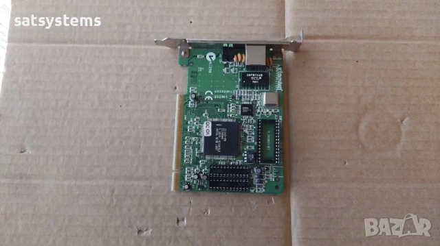 Kingston EtheRX KNE100TX 10/100Mbps PCI Fast Ethernet Adapter Card, снимка 6 - Мрежови адаптери - 53405900
