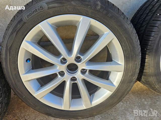 Джанти 17 5 112 passat b7, снимка 4 - Гуми и джанти - 53275143